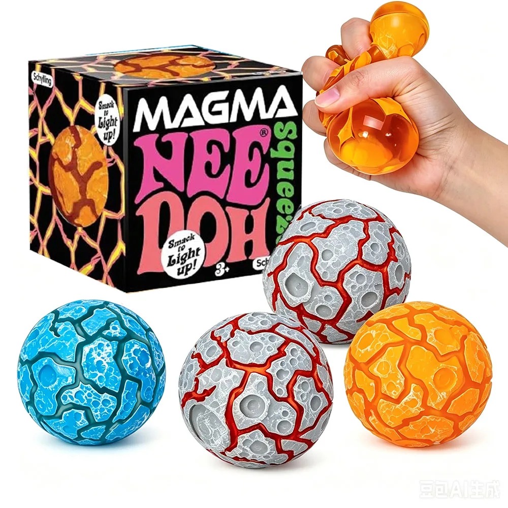 Fidget Cube Original - 新製品 NeeDoh グリッターマグマボール クランチクランチ ストレス解消おもちゃ スクイーズトイ