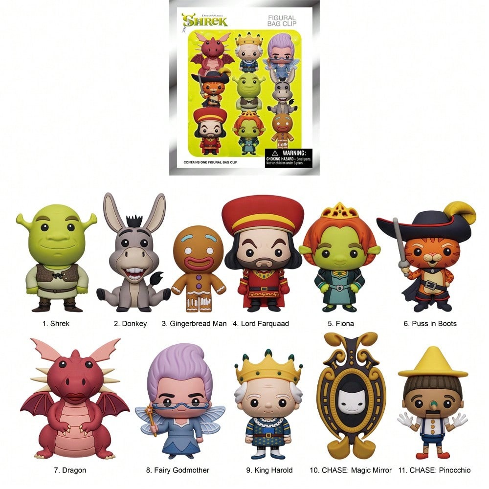1PC ユニバーサル公式ライセンス取得済みシュレック 3D  - Mystery Box Blind Bag のレビューと価格