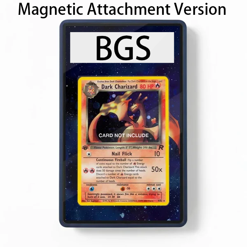 ポケモンTCGロケットダークチャリザードアニメ拡張アートファ - Display Case Acrylic のレビューと価格