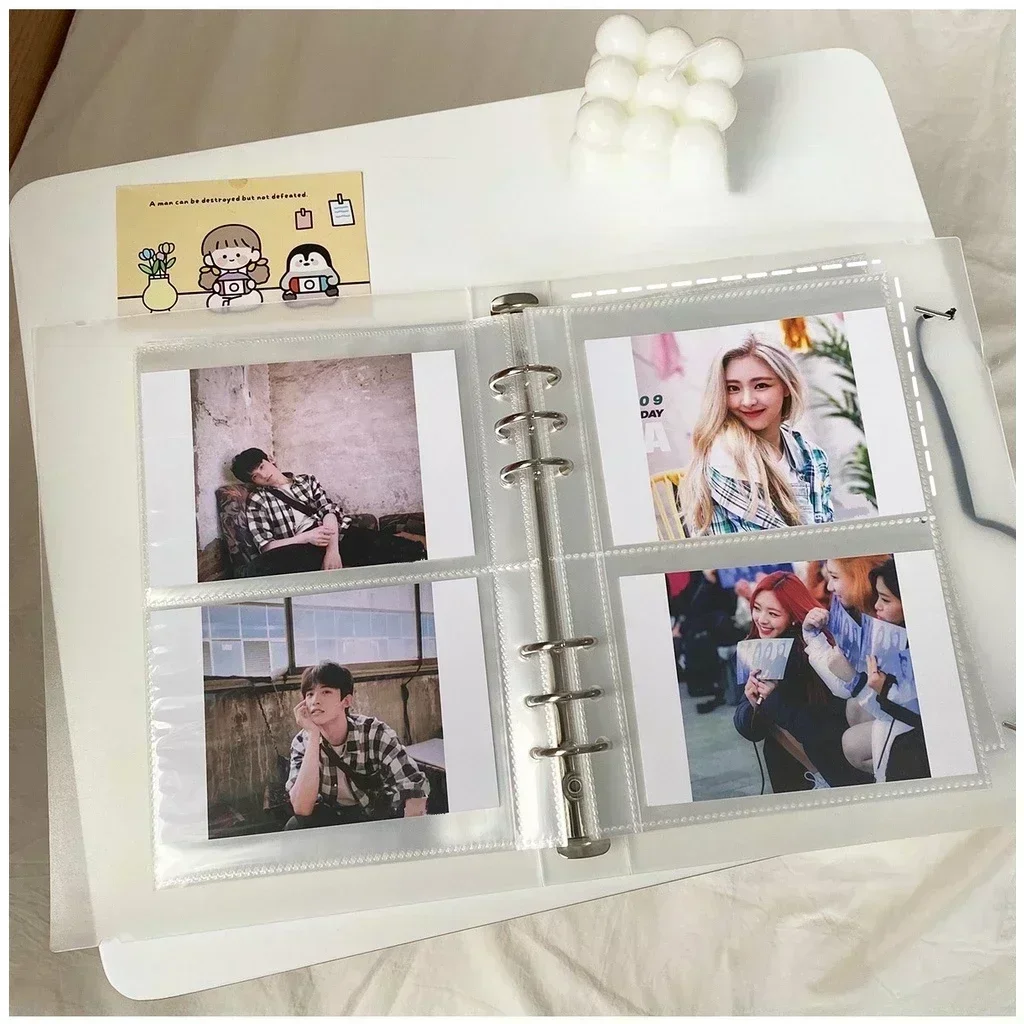 1-4グリッド透明フォトカードバインダーインナーページ、多ポ - Trading Card Binder のレビューと価格