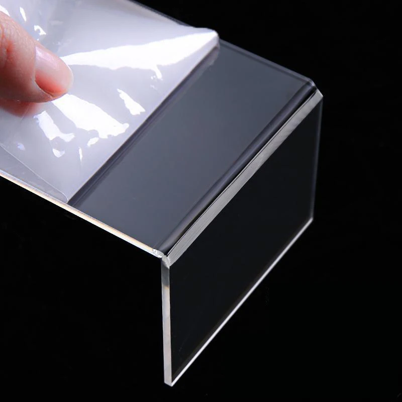 5サイズのアクリル製ディスプレイライザーシェルフ、U字型ショ - Pop Display Shelf のレビューと価格