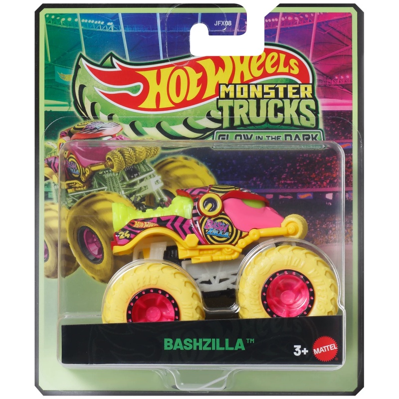 マテル ホットウィール モンスタートラック 蓄光シャーク レ - Mattel Toy Hot Wheels のレビューと価格
