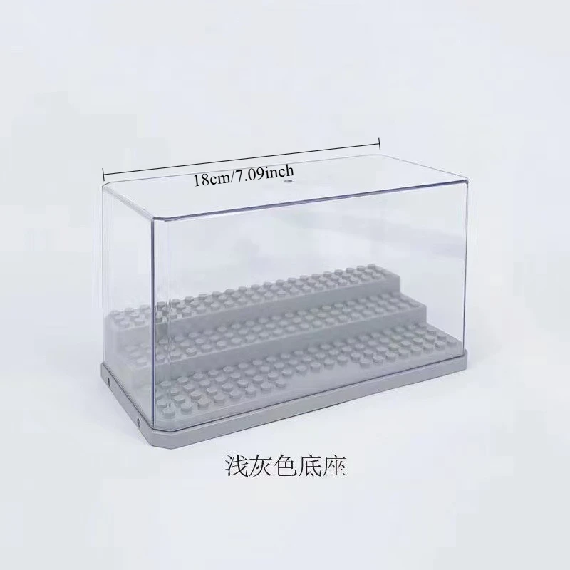 レゴ人形ディスプレイボックス、防塵収納透明ボックス、小粒子コ - Lego Minifigure Holder のレビューと価格