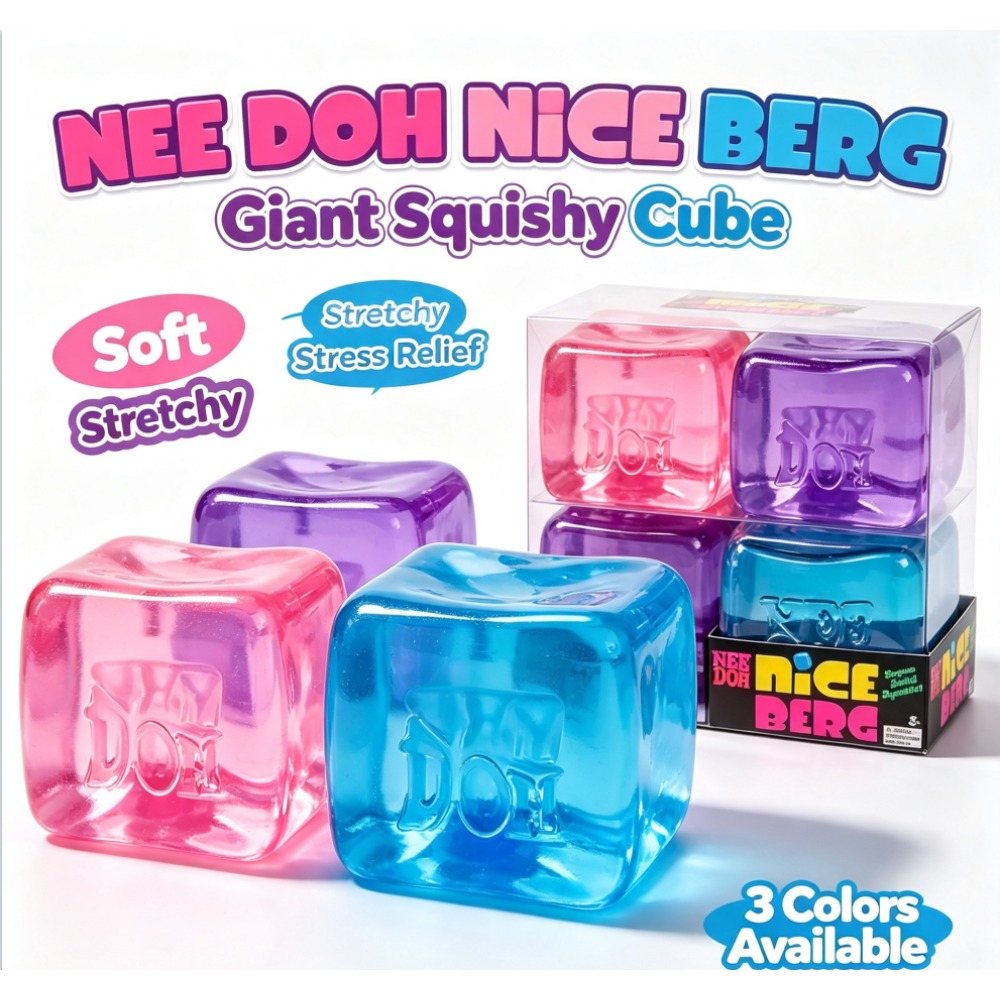 シーリング ニードゥ クラゲ＆キューブ スクイッシュトイ、ソ - Fidget Cube Original のレビューと価格